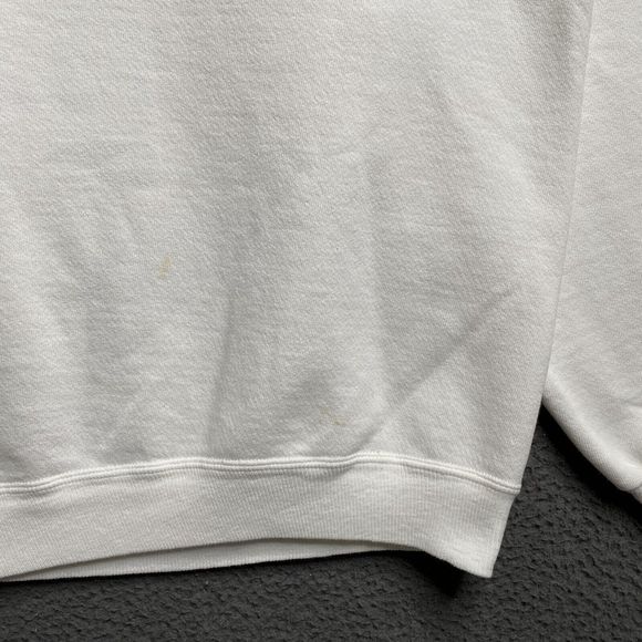 Vintage 90s Nike Puff Paint Graphic Swoosh Pullover Sweatshirt Crewneck Size XL - Picture 10 of 16